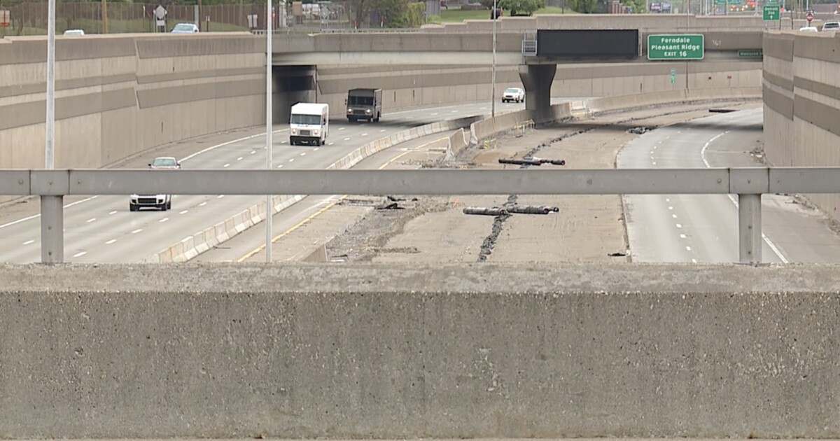 MDOT announces reopening of WB I-696 Woodward ramps, closure of Southfield ramps