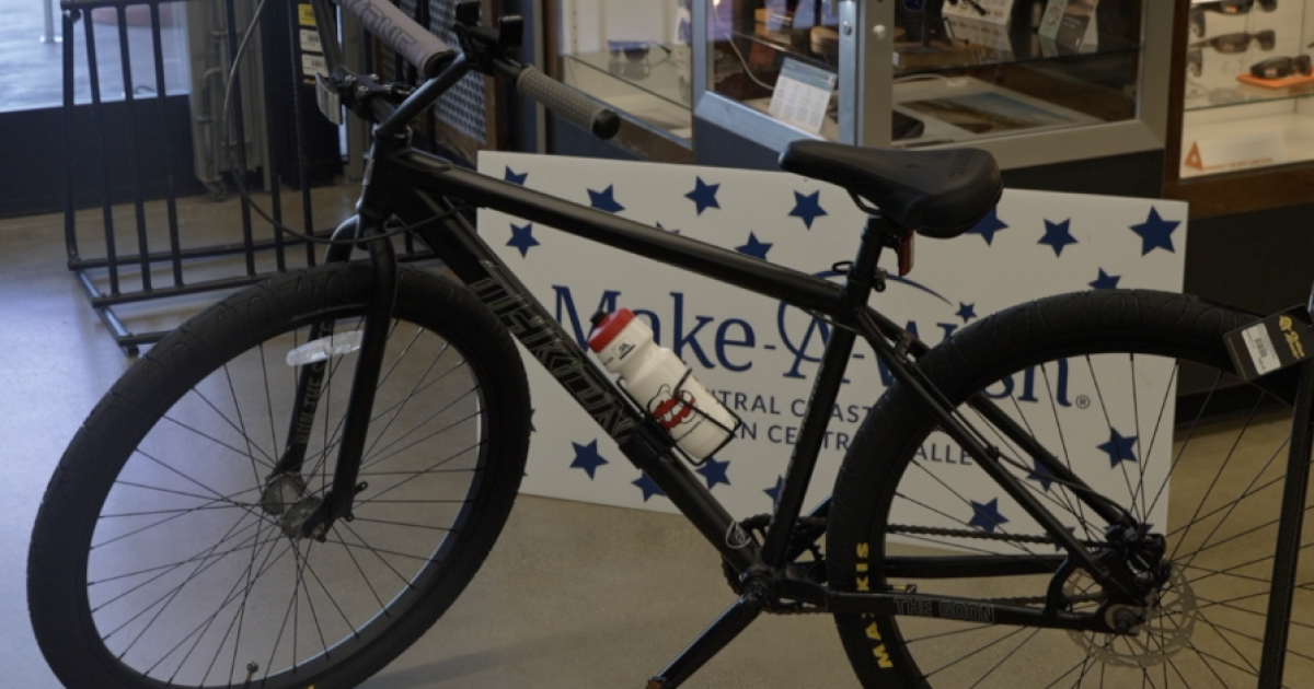 Bakersfield teen battling brain tumor gets Make-A-Wish bike grant