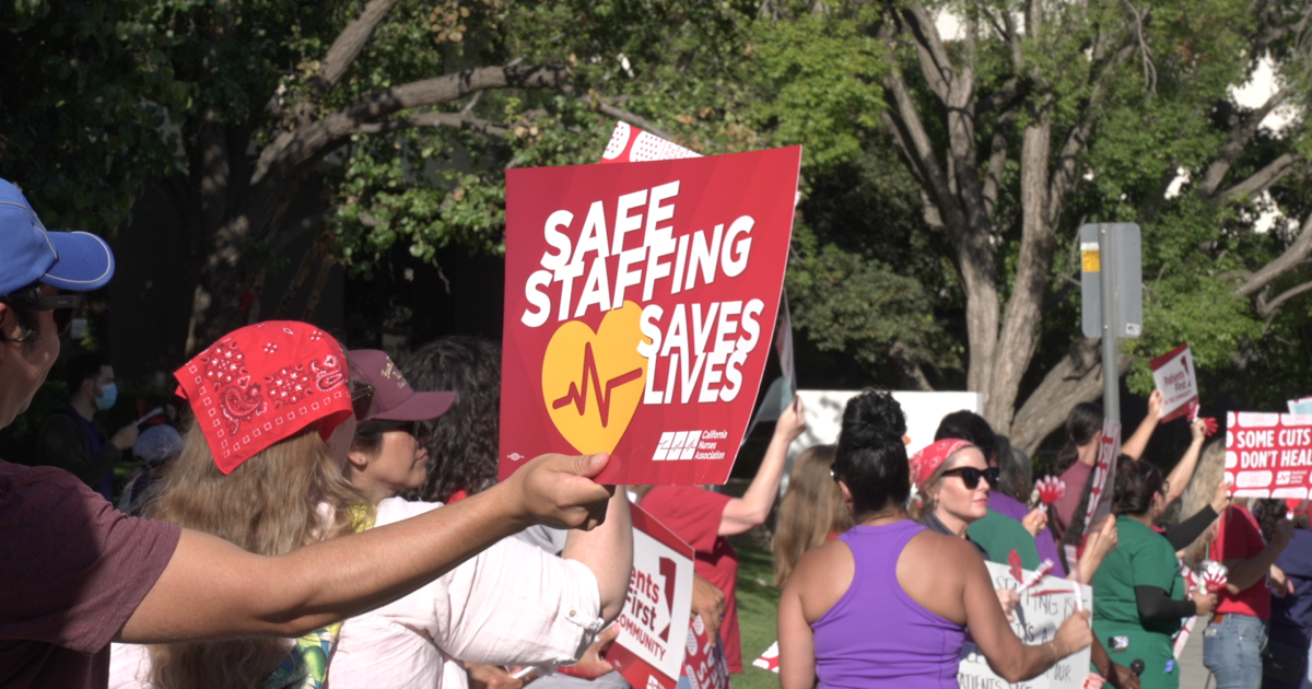 Nurses protest Dignity Health layoffs, warn of patient care risks