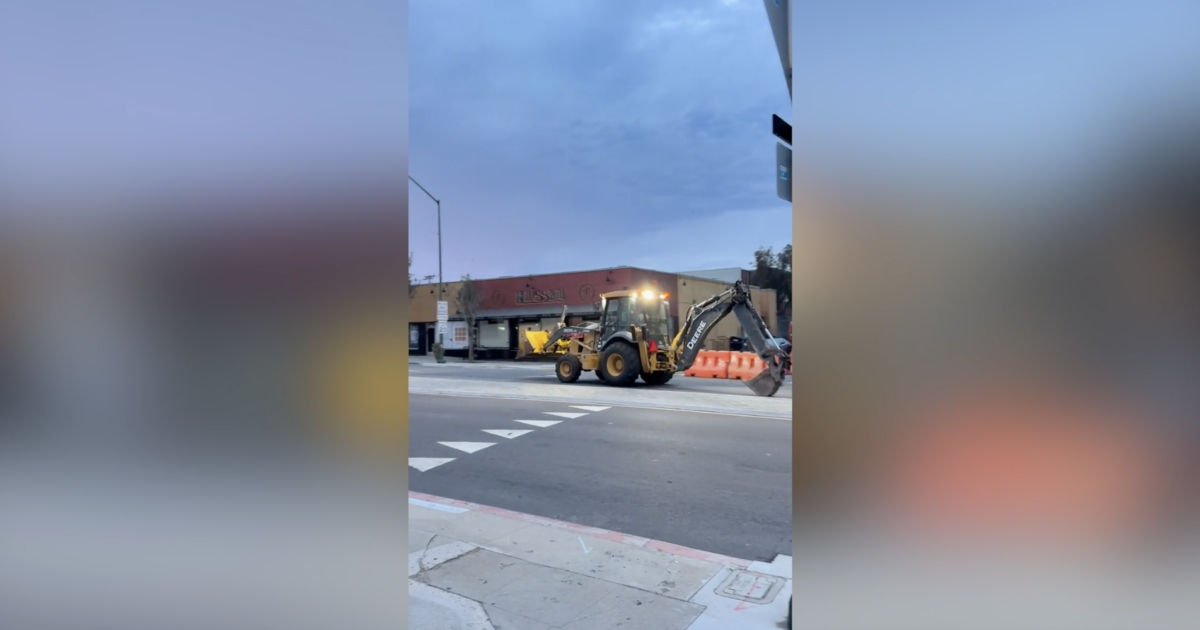 Suspect arrested after allegedly stealing construction equipment in North Park