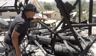 Creelman Fire damages homes, destroys gazebo in San Diego Country Estates