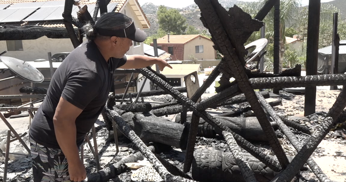 Creelman Fire damages homes, destroys gazebo in San Diego Country Estates