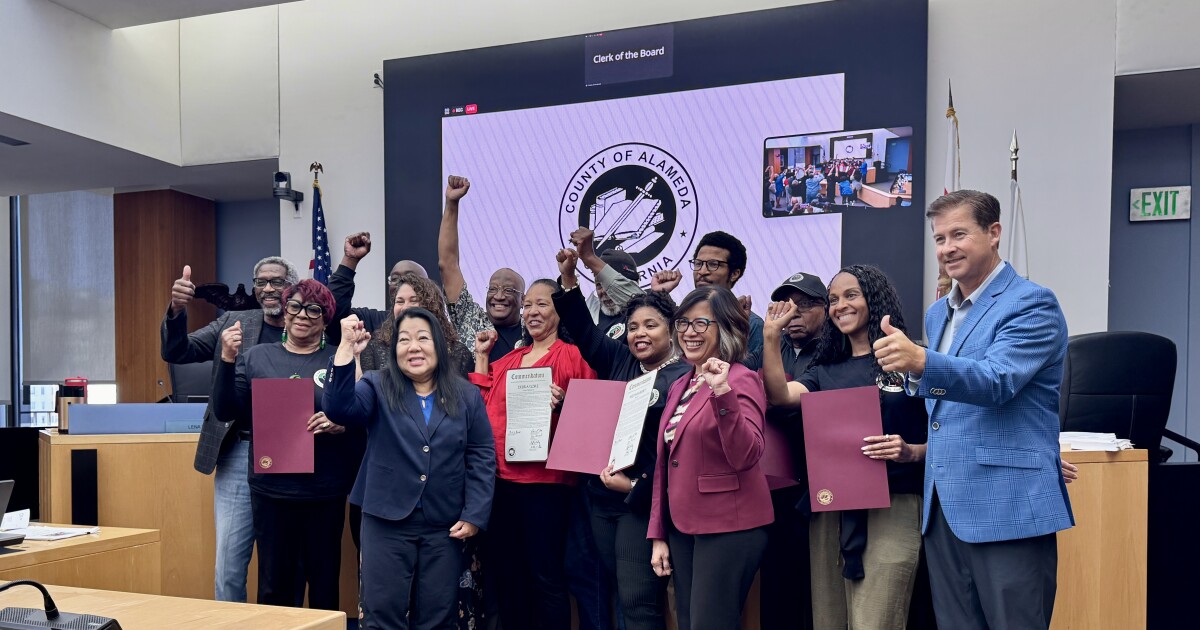 Alameda County issues historic vote on reparations action plan