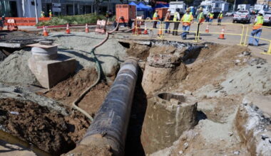 Crews make progress on ruptured West Hollywood water main; no completion date yet