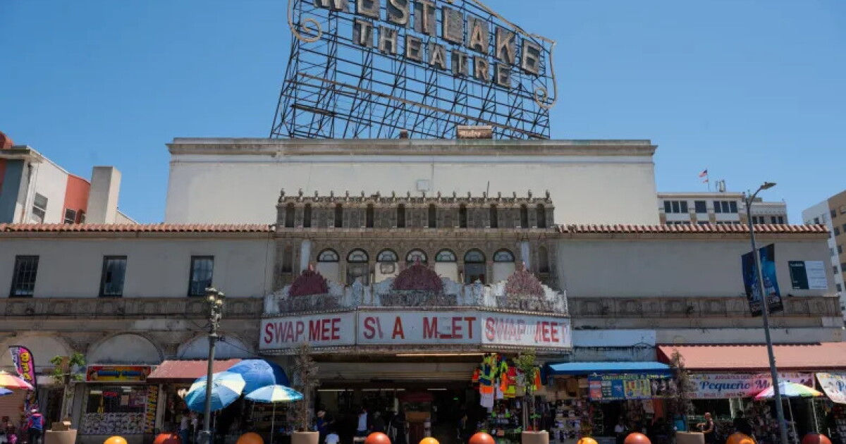 The Westlake Theatre has sat vacant for decades in MacArthur Park. A new plan hopes to revive it