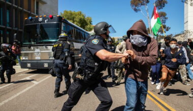 California colleges reveal military weapons stockade