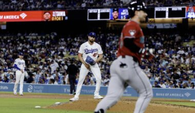 Dodgers plagued by pitching struggles, mistakes in loss to Arizona