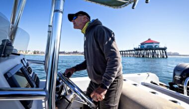 As great whites and humans share the waters, shark lab runs out of funding