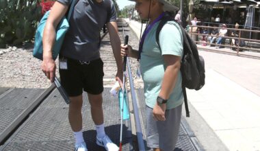 Orange County visually impaired students ride the path toward independence