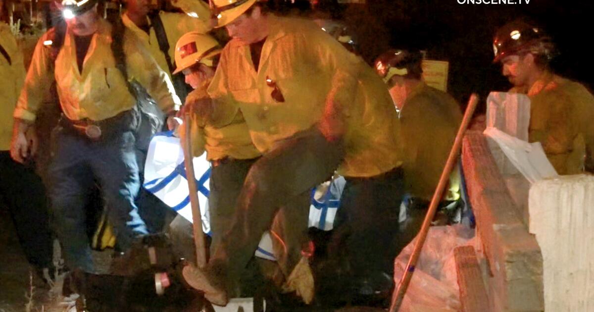 Three firefighters injured in wildfire in San Bernadino Mountains
