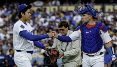 Dodgers' Shohei Ohtani won't play Saturday after precautionary move