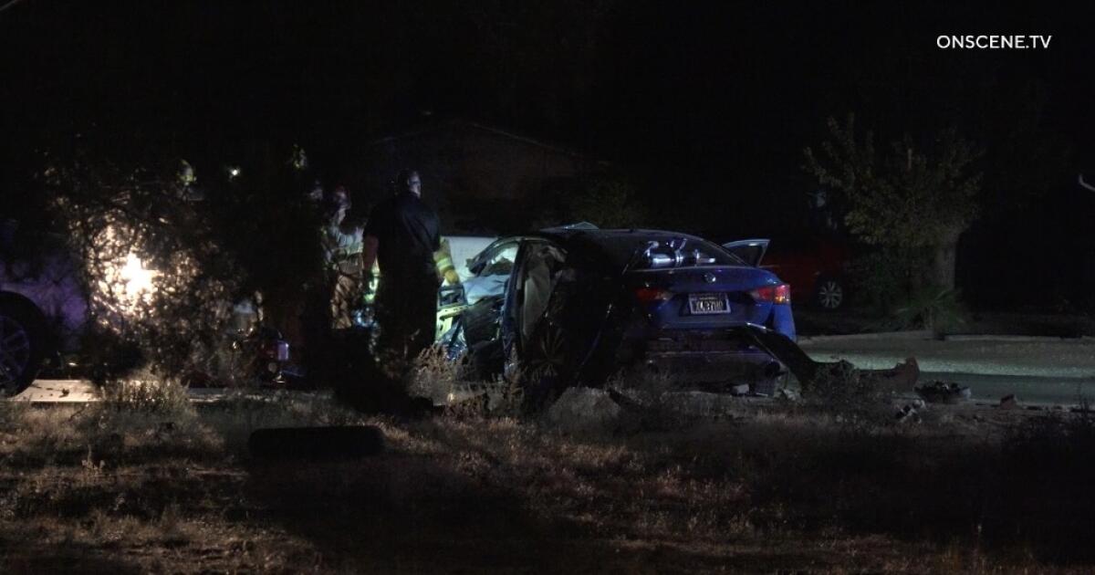 Woman pregnant with twins dies in Apple Valley crash