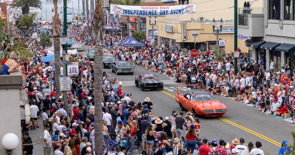 Huntington Beach police issue warning over Newport Beach-style takeover