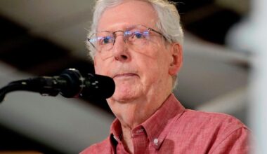 McConnell says a fall led to his hospitalization