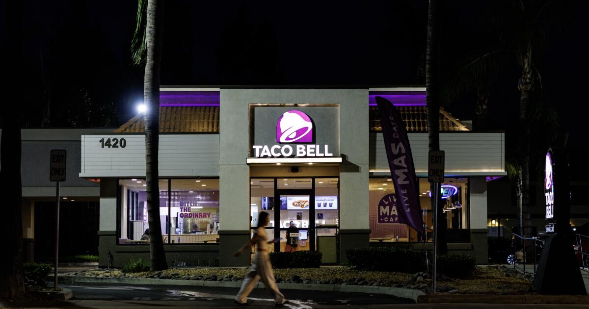 Taco Bell was crushing it — then cyclosporiasis hit