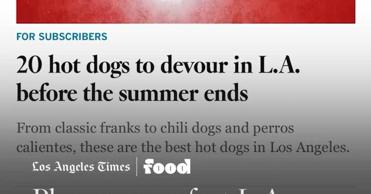 Plan your perfect L.A. day with the new "save" feature
