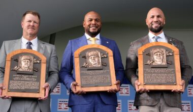 Carlos Beltrán quotes Bad Bunny during Hall of Fame induction