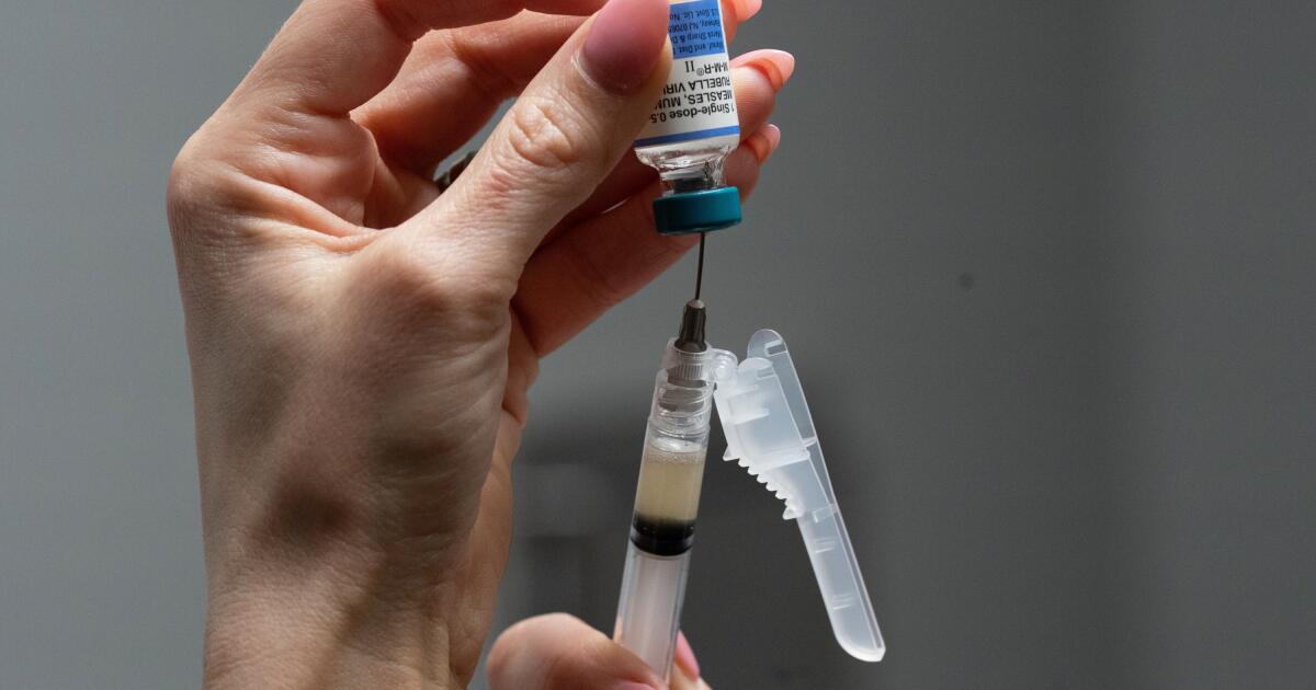 Measles cases reach U.S. record not seen since 1991
