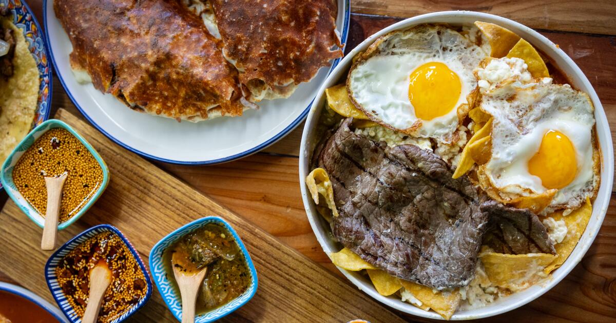 Where to find the best Mexico City-style tacos and chilaquiles