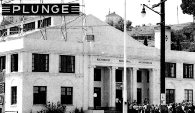 'Where Mermaids Will Sport.' A Bay Area city celebrates its 100-year-old pool
