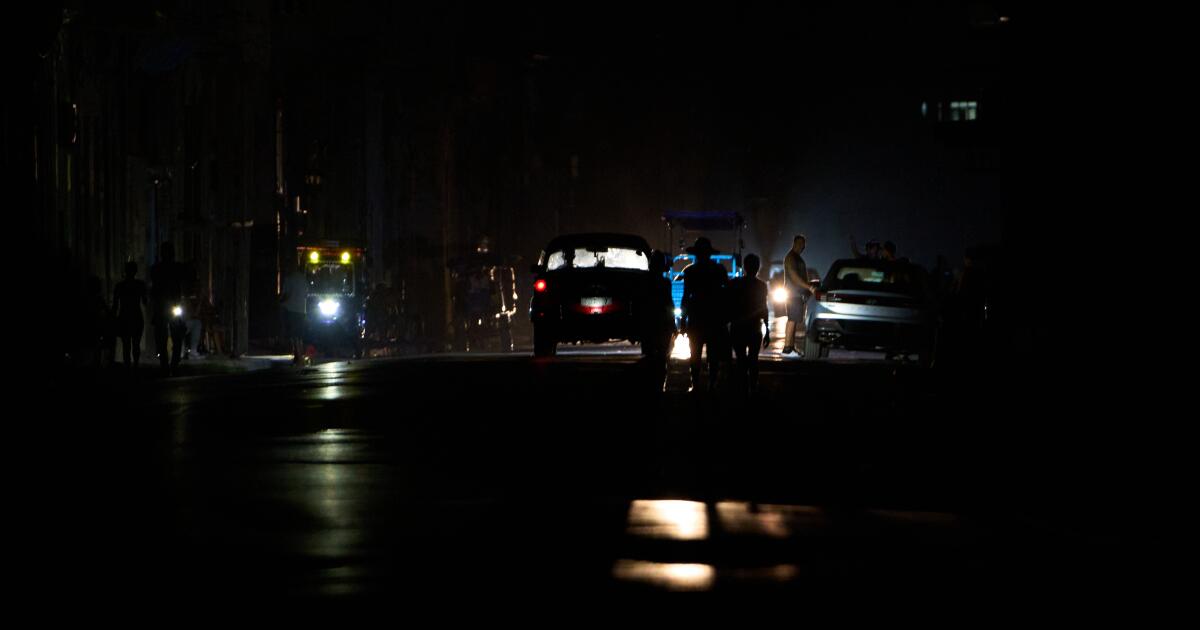 Another islandwide blackout strikes Cuba