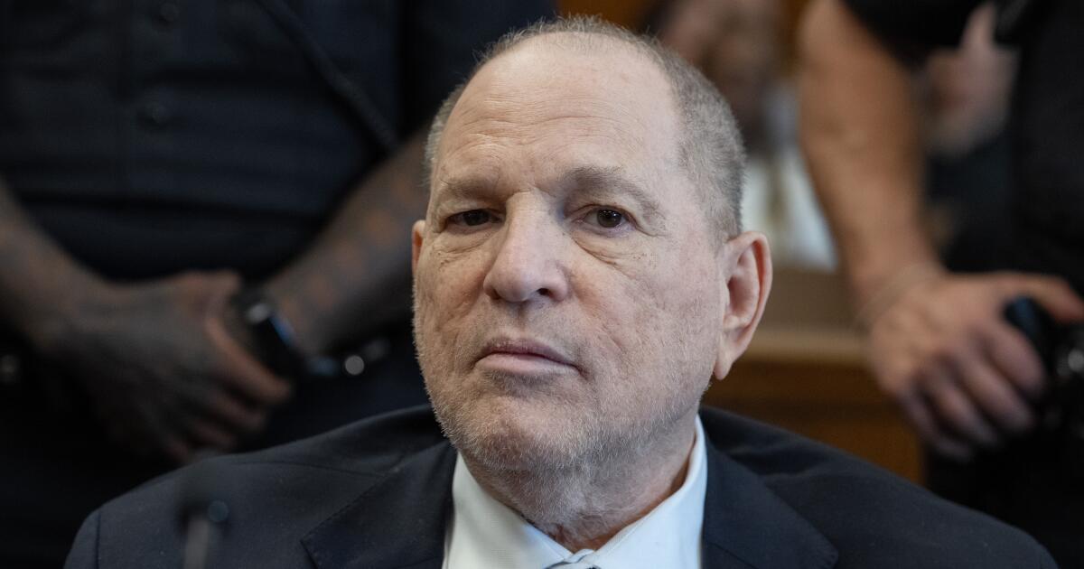 Harvey Weinstein hospitalized after recent heart failure: report