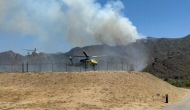Grande fire: Brush fire triggers Lake Piru evacuations