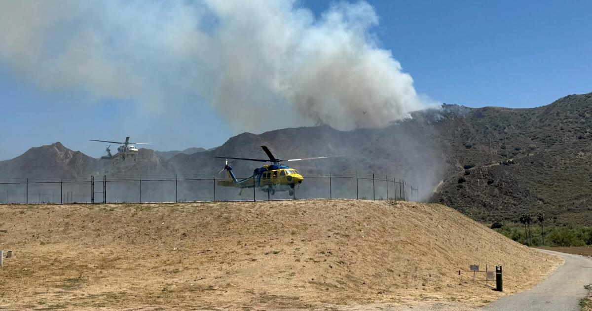 Grande fire: Brush fire triggers Lake Piru evacuations