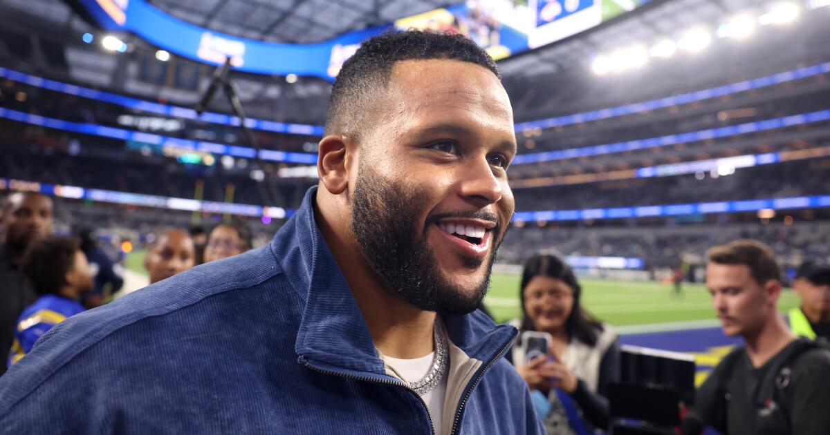 Aaron Donald's past and Rams' present point to him coming back