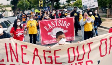 Boyle Heights residents want Lineage warehouse shut down after fire