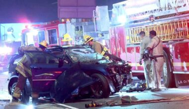 Wrong-way driver on 405 freeway sparks deadly crash in Hawthorne