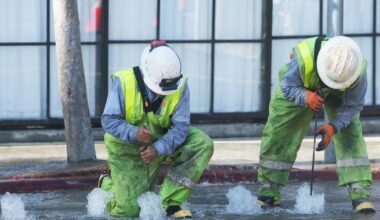 Repairs to Sunset Boulevard water line hit a snag with another leak