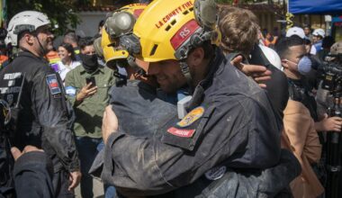 L.A. firefighters help rescue Venezuela quake victim buried for 8 days