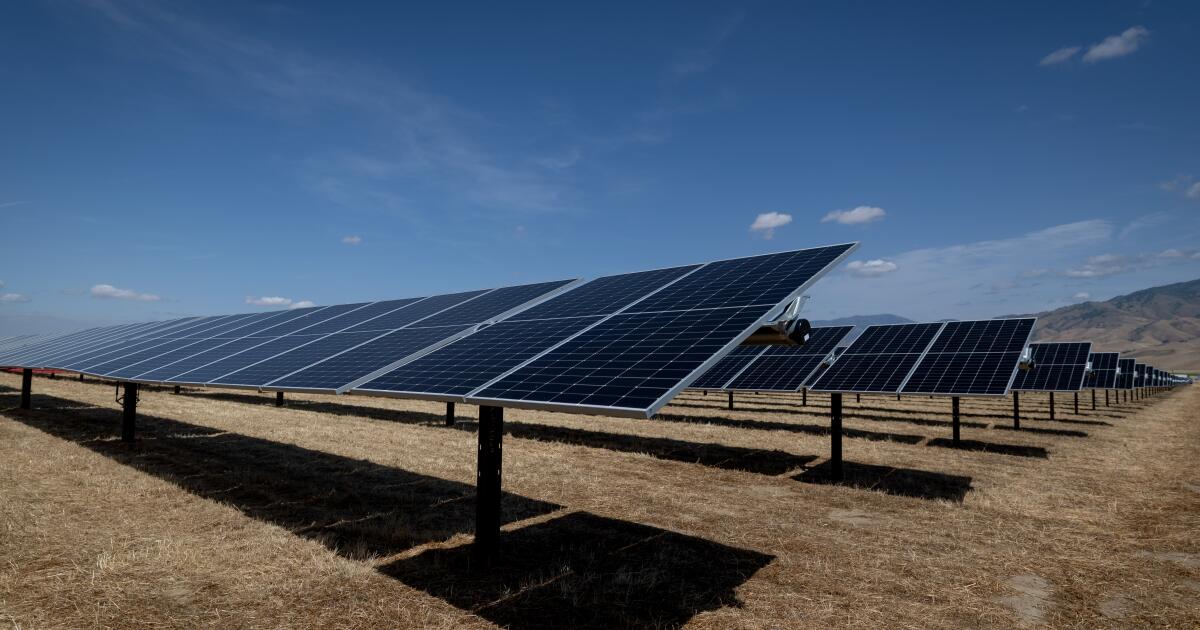 California produced over half its May electricity from solar, a world record