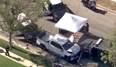 Pursuit ends in dramatic crash, deadly police shooting in Simi Valley