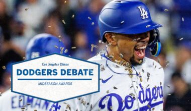 Dodgers Debate: Midseason awards - Los Angeles Times