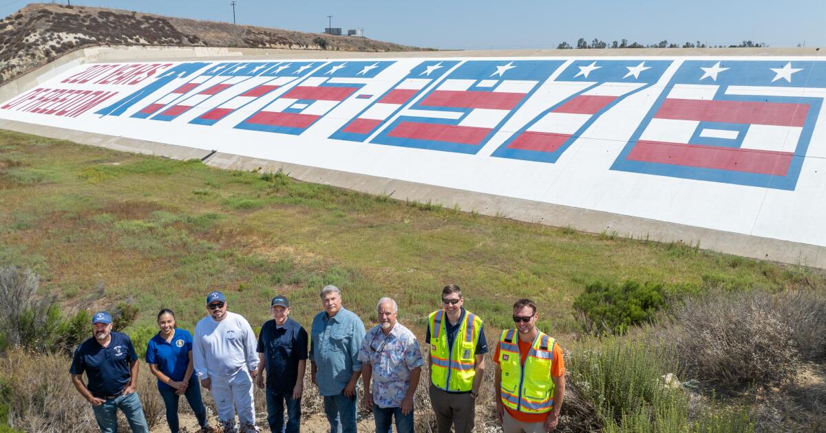 How preservationists saved the bicentennial mural on Prado Dam