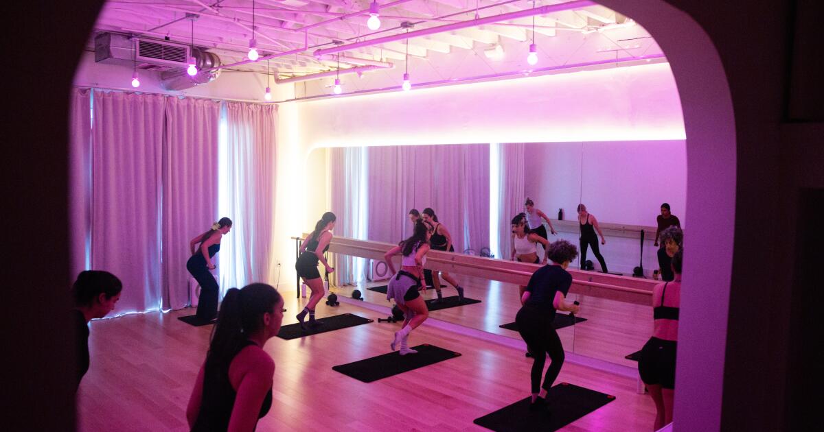 Body Dada barre class: The celeb-favorite Silver Lake workout session