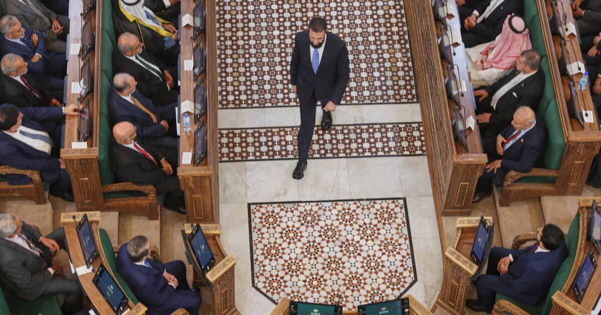 Syria's new parliament holds first session since Assad's ouster