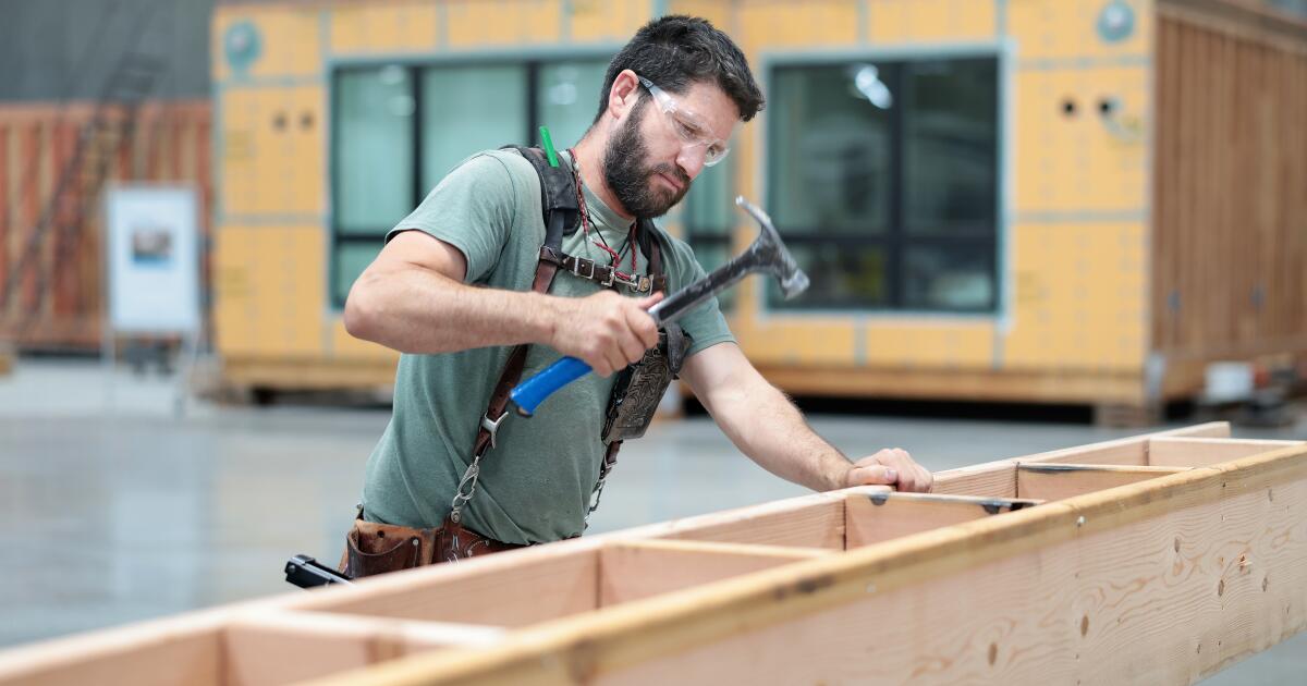 Prefab housing builders seek to show their stuff in L.A. fire recovery