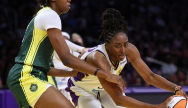 Listless Sparks are routed by Flau'jae Johnson and the Seattle Storm