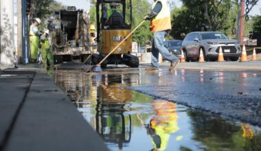 Sunset Boulevard will be open Saturday after completion of water leak repairs