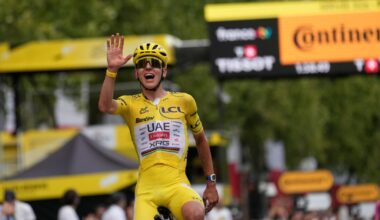 Tadej Pogacar wins record-tying fifth Tour de France crown