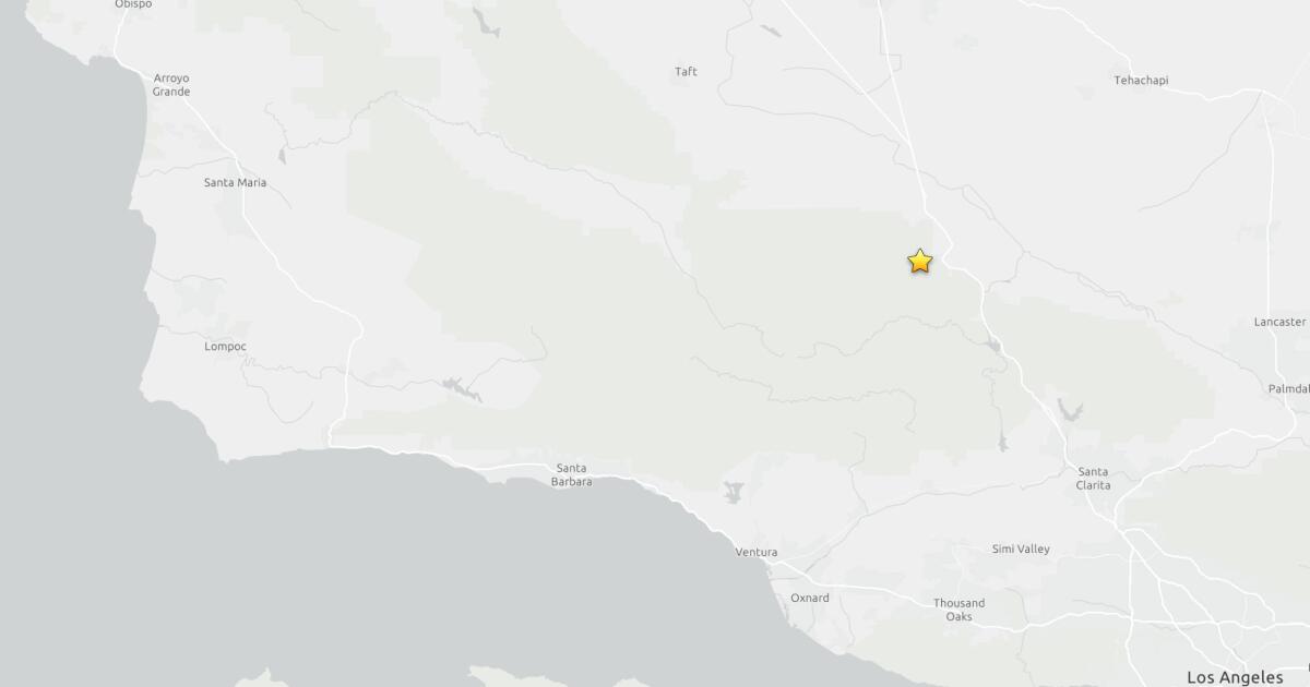 Magnitude 3.2 earthquake reported near Arvin