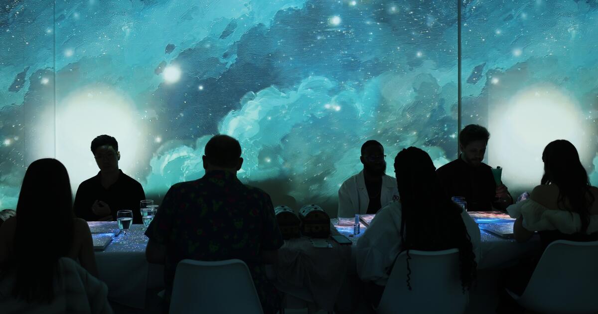 Immersive dining goes high tech — but will L.A. eat it up?