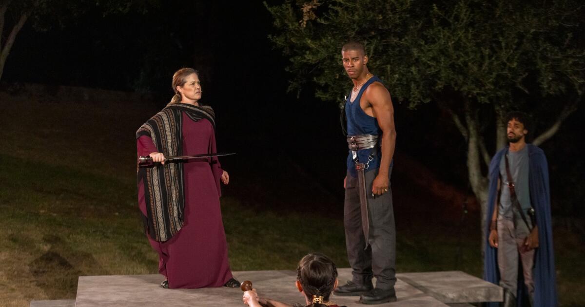 'Coriolanus' review: Shakespeare's warrior lays claim to Griffith Park