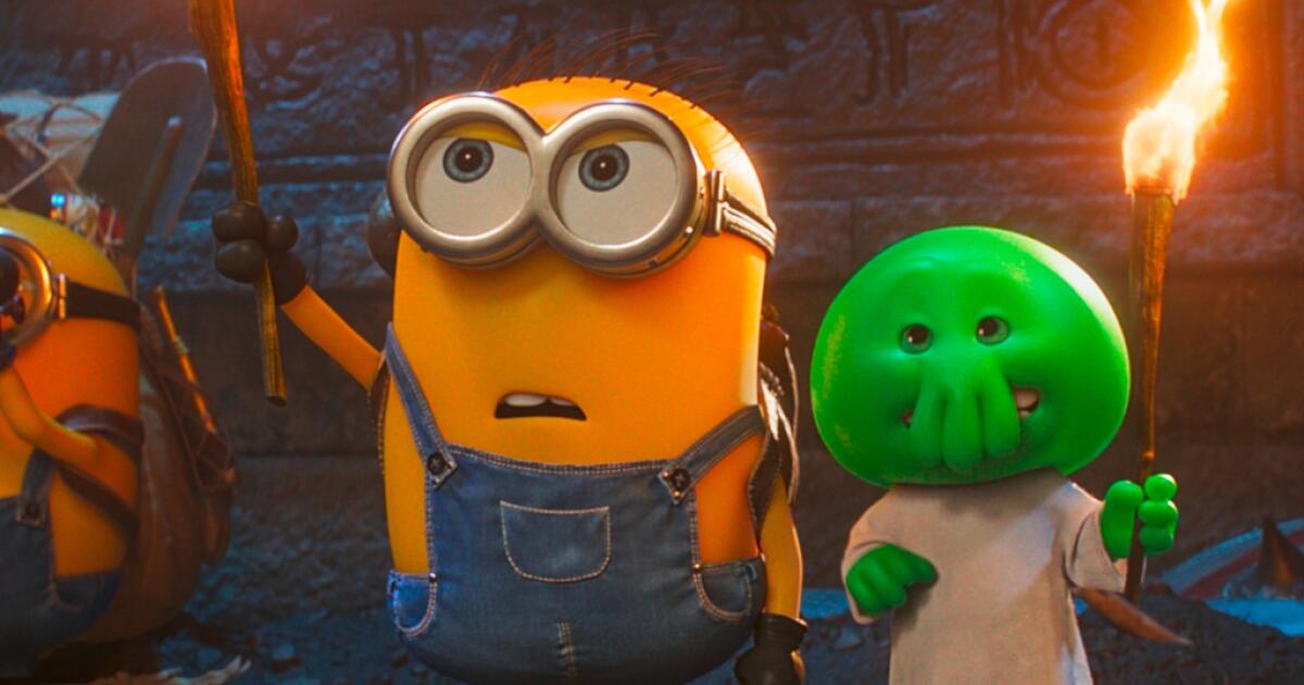 'Minions & Monsters' tops the box office with lower-than-expected haul