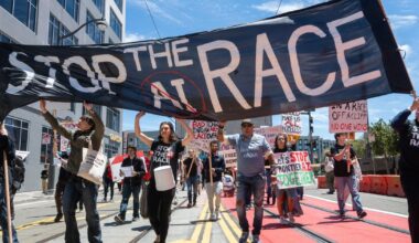 They built AI. Now Silicon Valley workers protest its threat to jobs and humanity