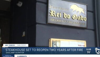 San Diego steakhouse Rei do Gado reopens after $1M fire renovation