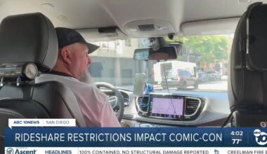 San Diego's new rideshare pickup zones in full swing during Comic-Con weekend